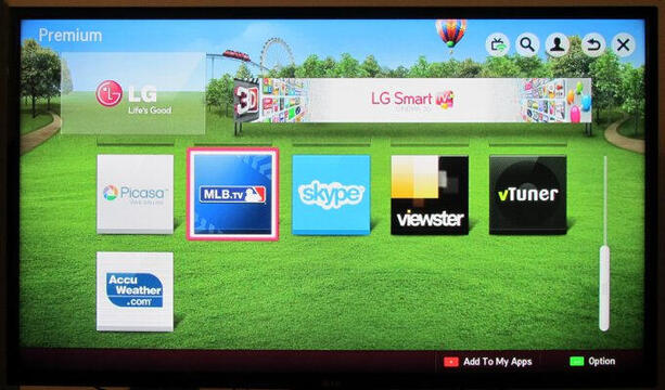 LG Smart TV&#39;s Flat Design UI In 2014