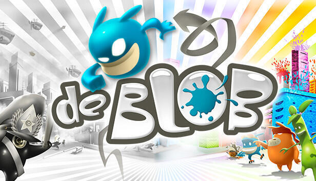 De Blob Video Game Cover